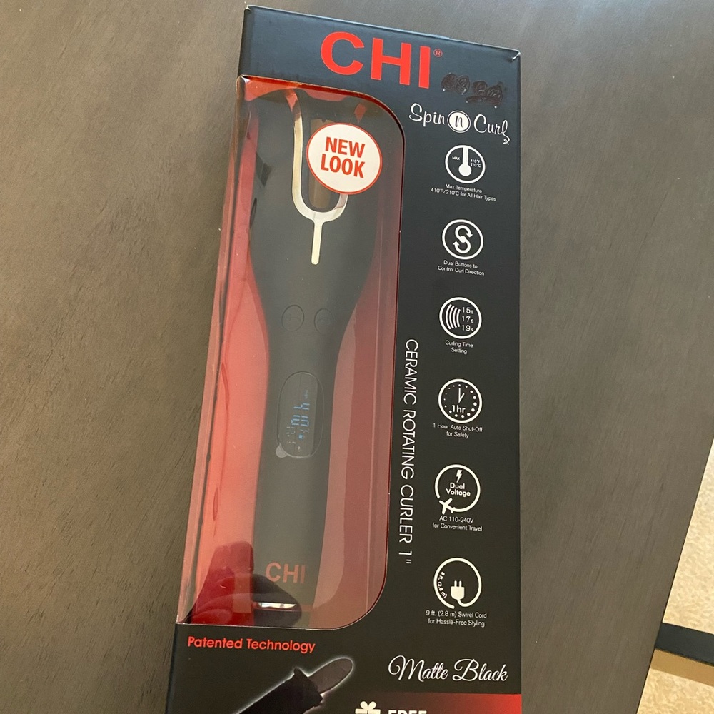 NEW Chi Spin n’ Curl Styler